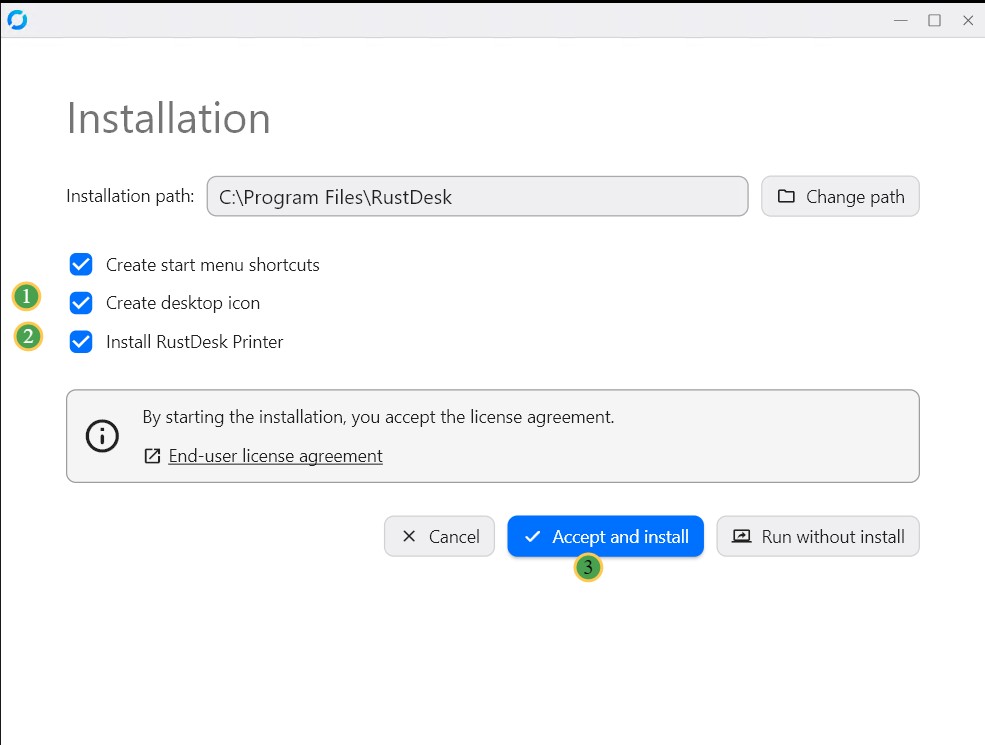 Installation Options